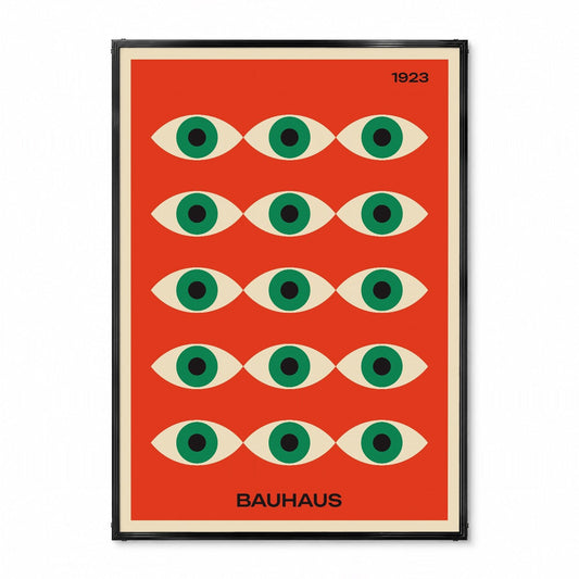 「BAUHAUS Eyes 1923」バウハウスデザインポスター - Ink Jp