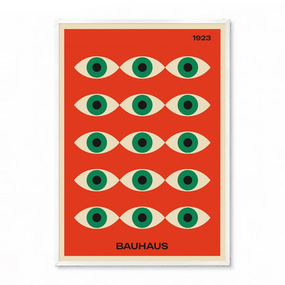 「BAUHAUS Eyes 1923」バウハウスデザインポスター - Ink Jp