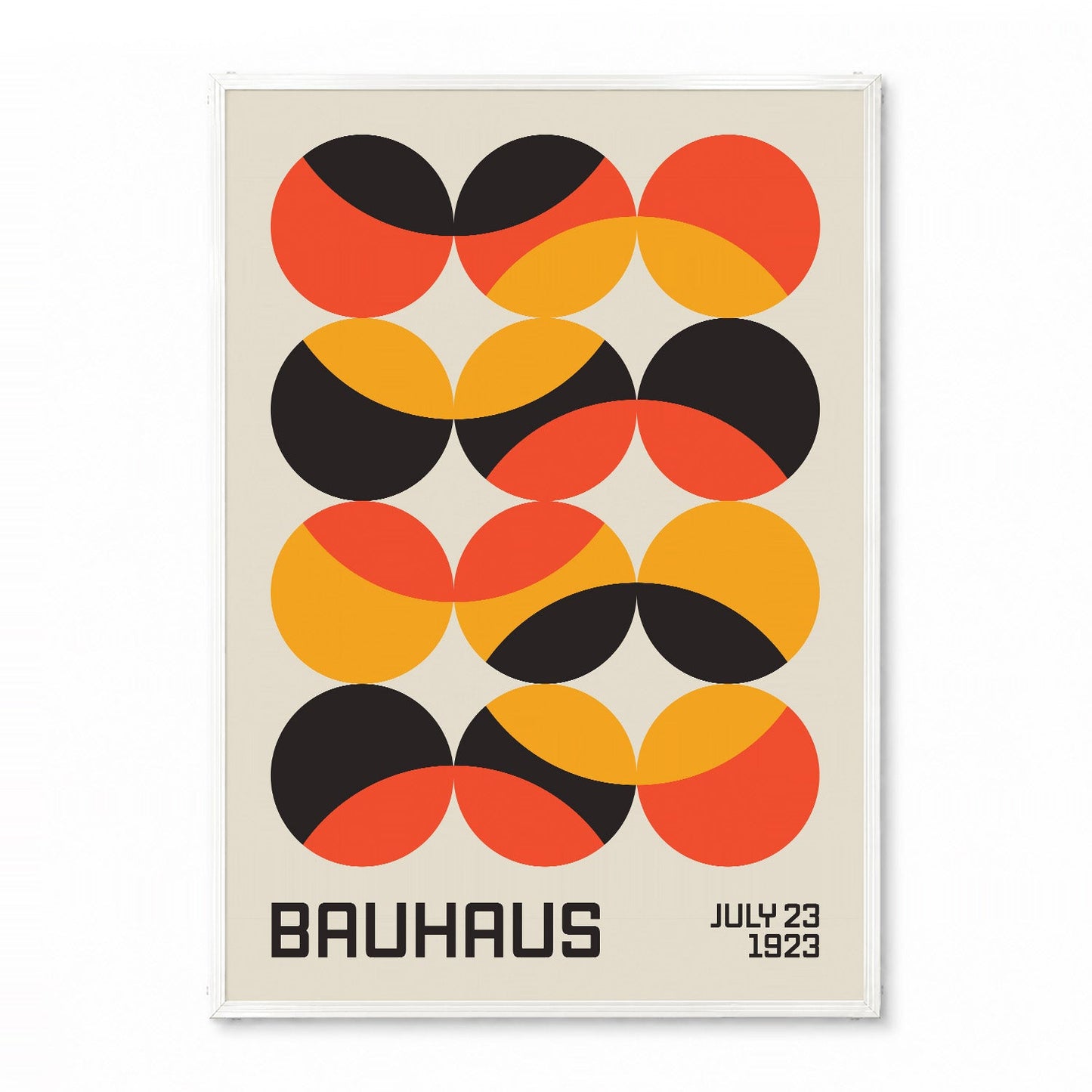 「BAUHAUS July 23 1923」バウハウスデザインポスター - Ink Jp