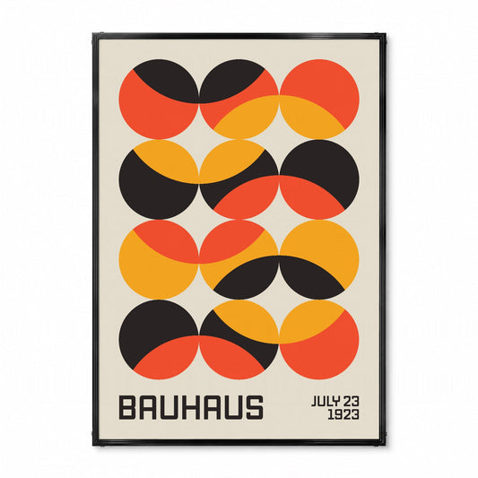 「BAUHAUS July 23 1923」バウハウスデザインポスター - Ink Jp