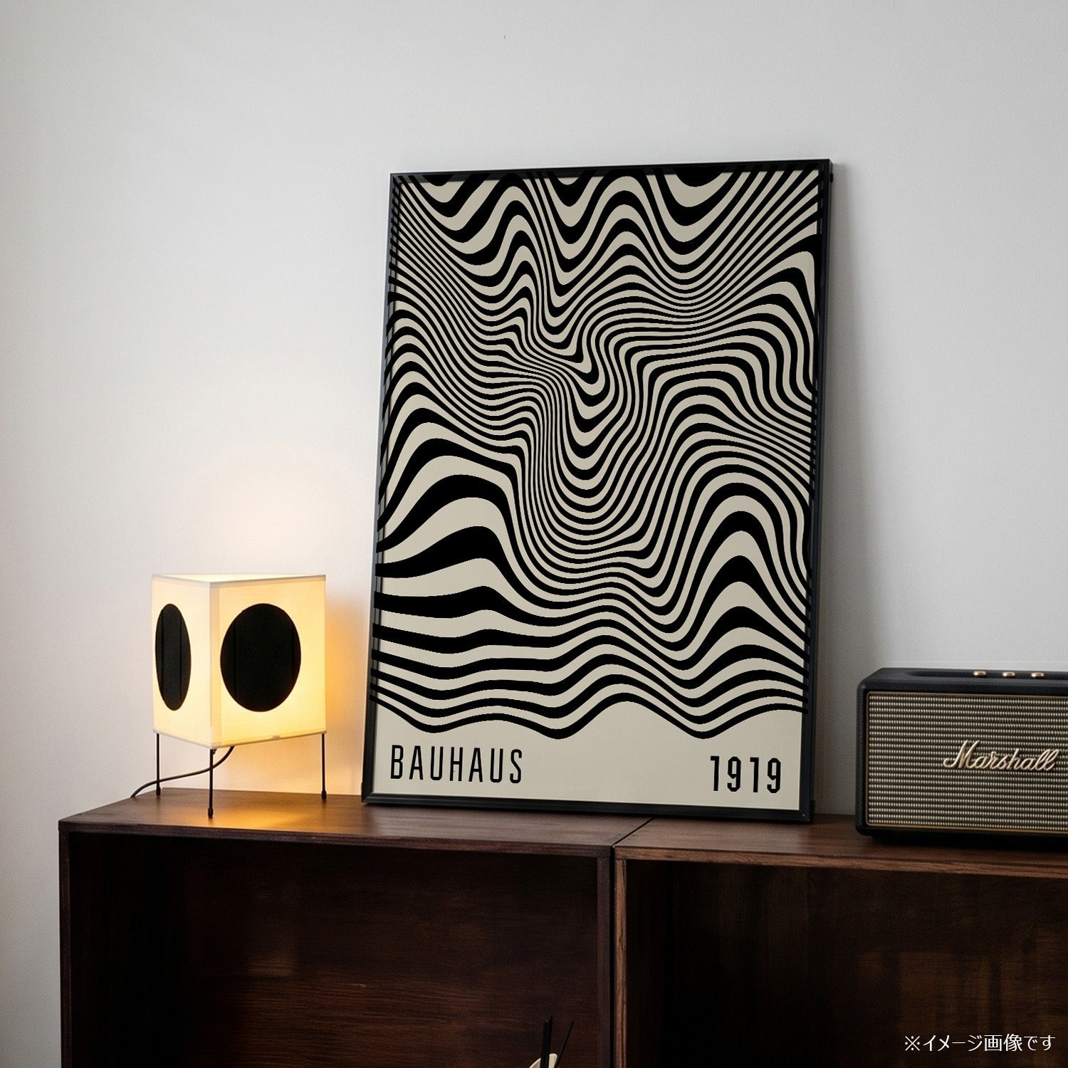 BAUHAUS Mono Wave 1919」バウハウスデザインポスター – Ink Jp