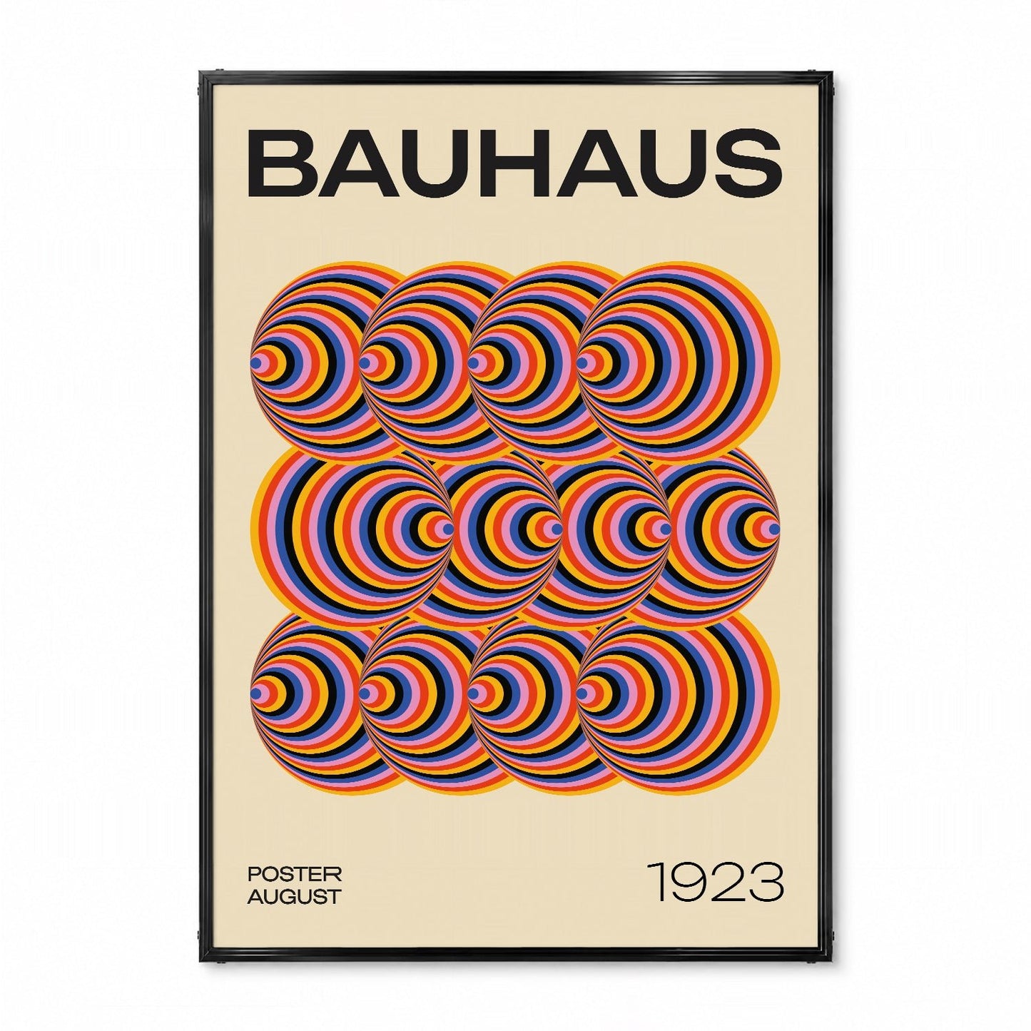 「BAUHAUS Poster August 1923」バウハウスデザインポスター - Ink Jp