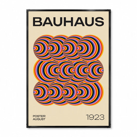 「BAUHAUS Poster August 1923」バウハウスデザインポスター - Ink Jp
