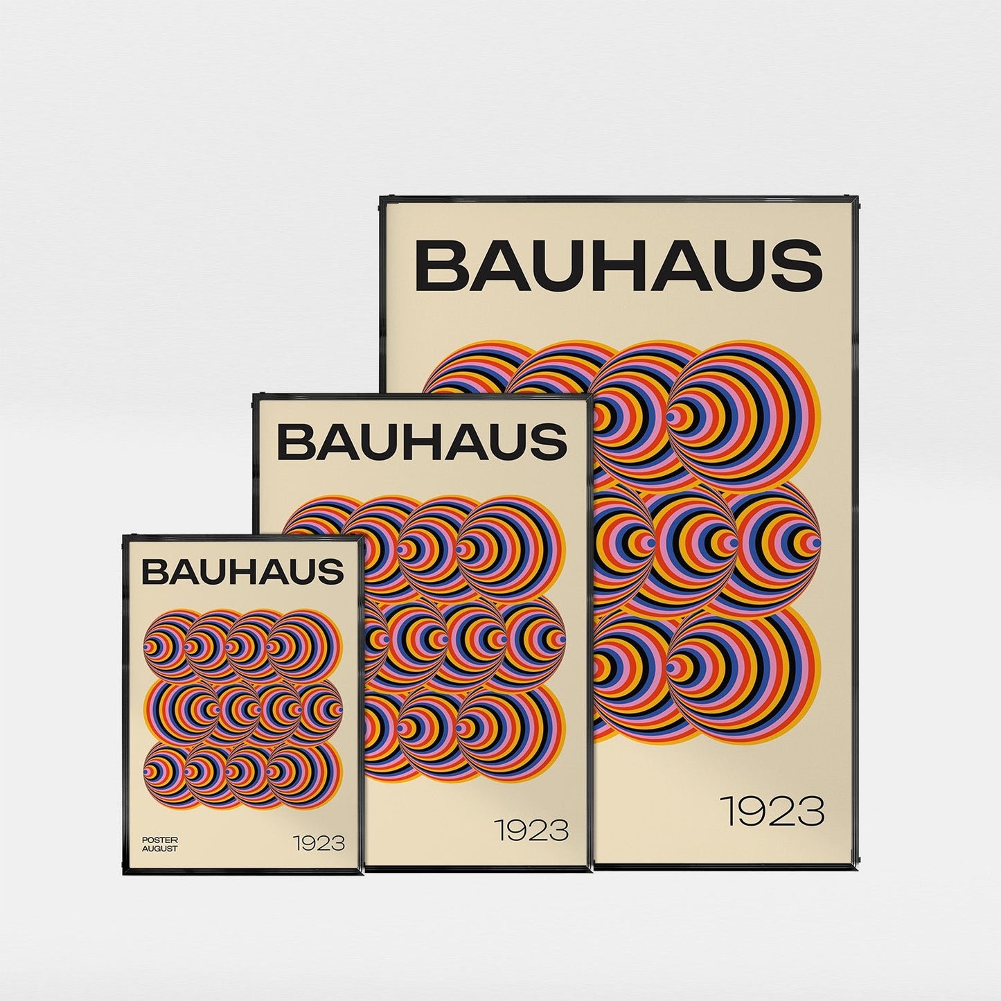 「BAUHAUS Poster August 1923」バウハウスデザインポスター - Ink Jp
