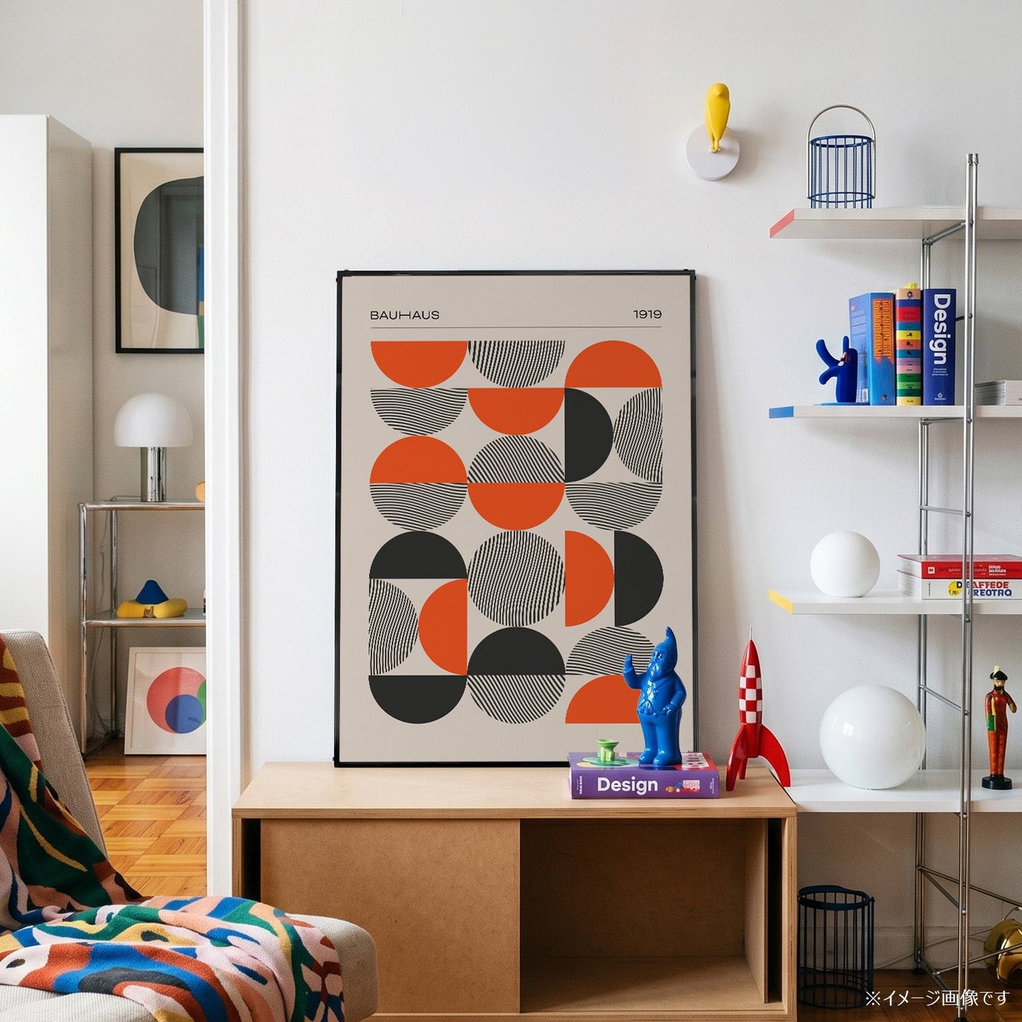 「BAUHAUS Semicircles 1919」バウハウスデザインポスター - Ink Jp