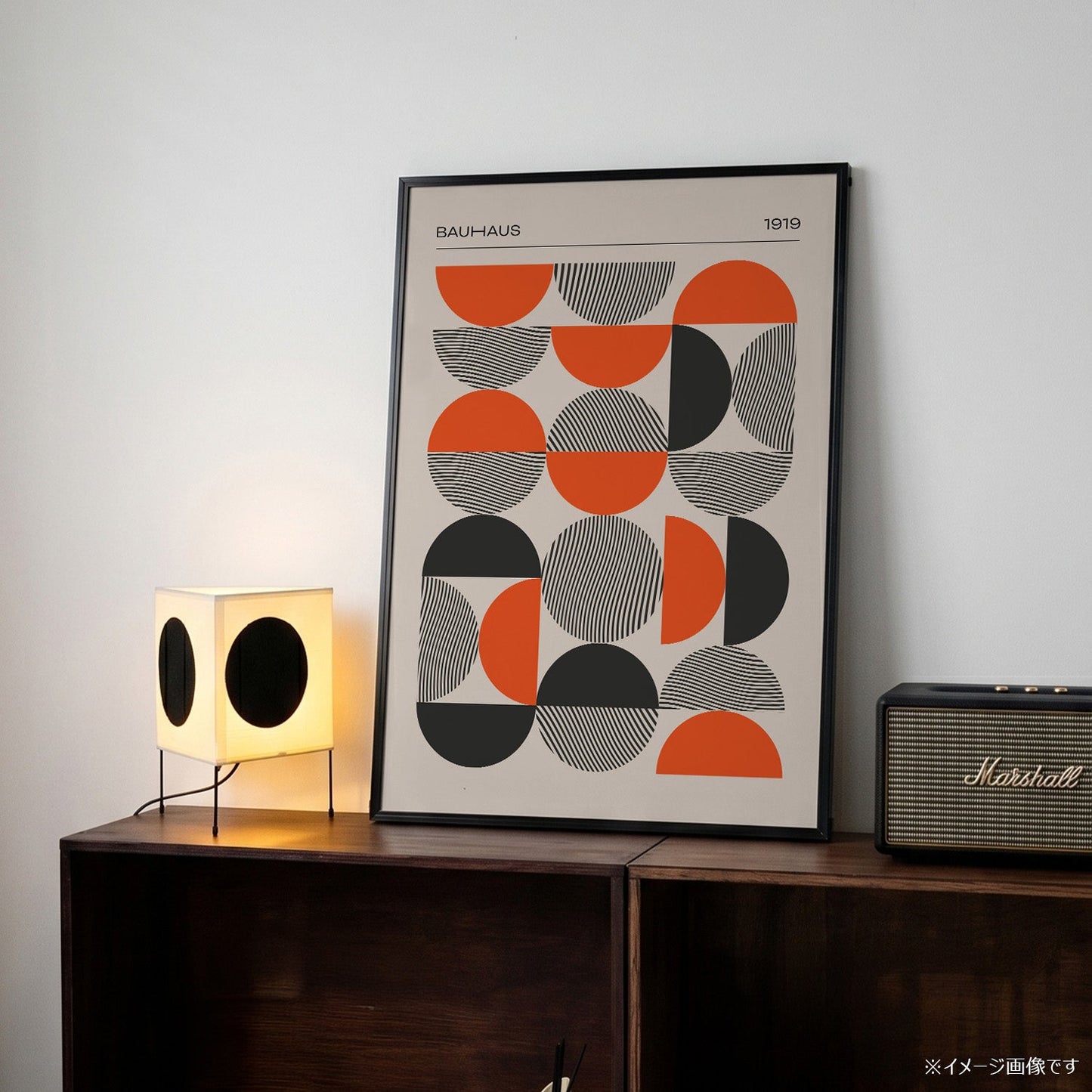 「BAUHAUS Semicircles 1919」バウハウスデザインポスター - Ink Jp