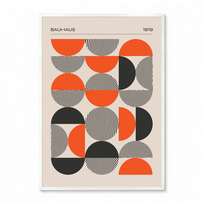 「BAUHAUS Semicircles 1919」バウハウスデザインポスター - Ink Jp
