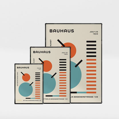 「BAUHAUS Sütterlin 1923」バウハウスデザインポスター - Ink Jp