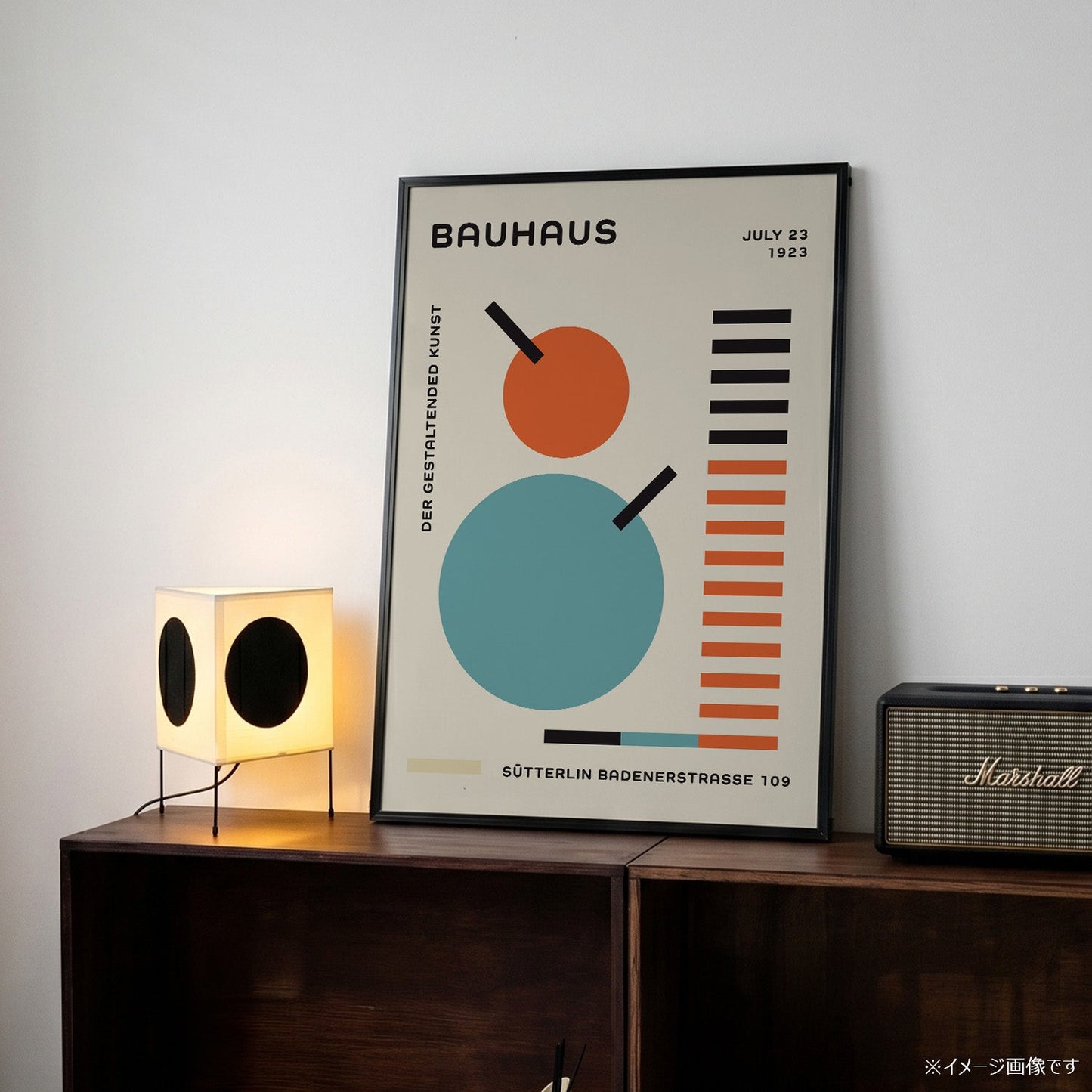 「BAUHAUS Sütterlin 1923」バウハウスデザインポスター - Ink Jp