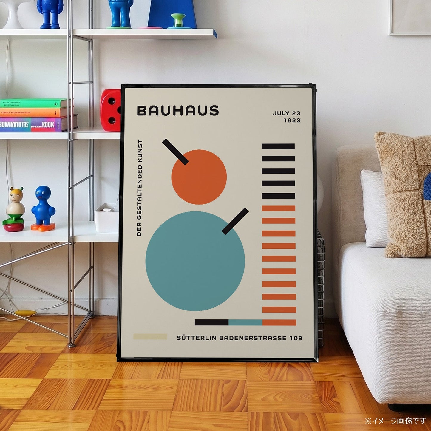 「BAUHAUS Sütterlin 1923」バウハウスデザインポスター - Ink Jp