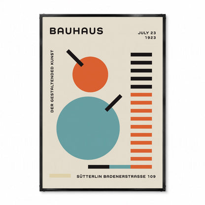 「BAUHAUS Sütterlin 1923」バウハウスデザインポスター - Ink Jp