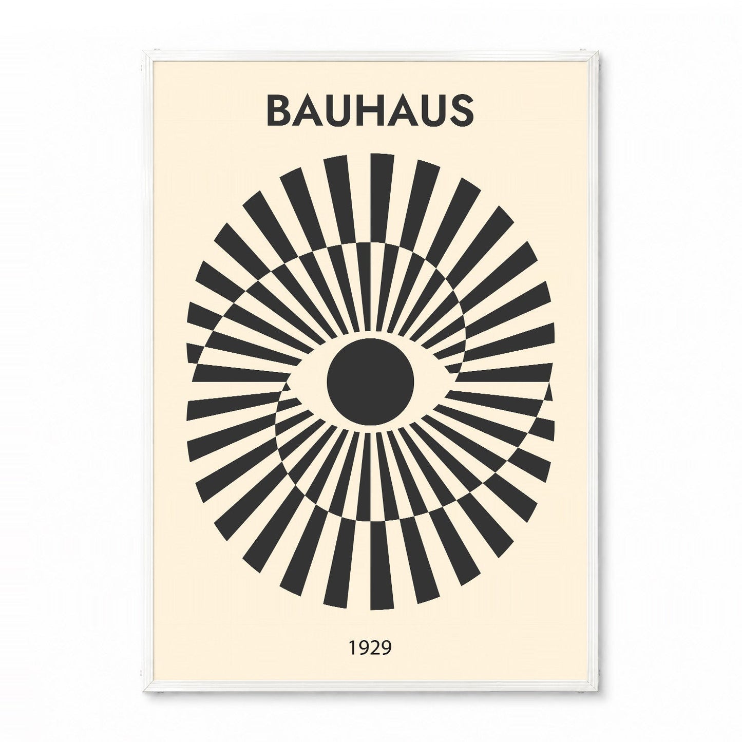 「BAUHAUS Sunburst 1929」バウハウスデザインポスター - Ink Jp