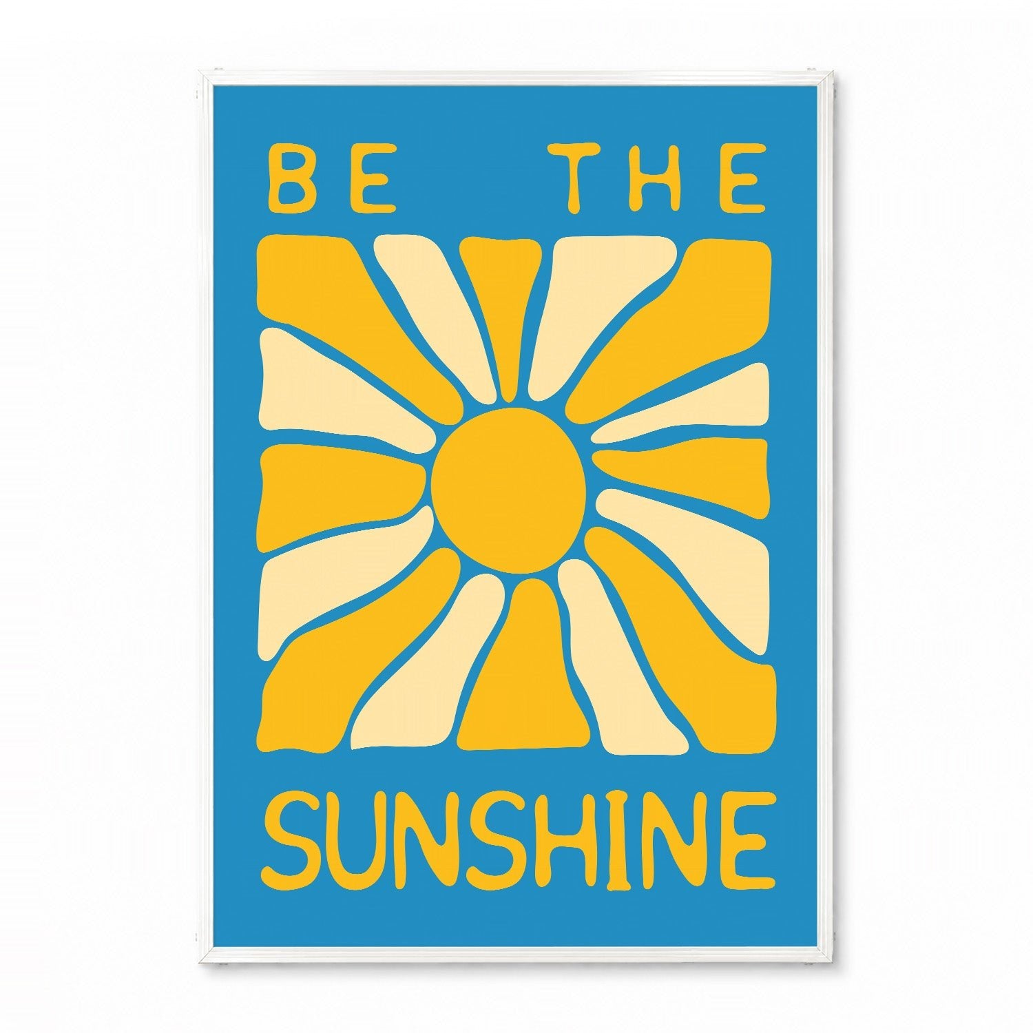「Be the Sunshine」グラフィックアートポスター - Ink Jp