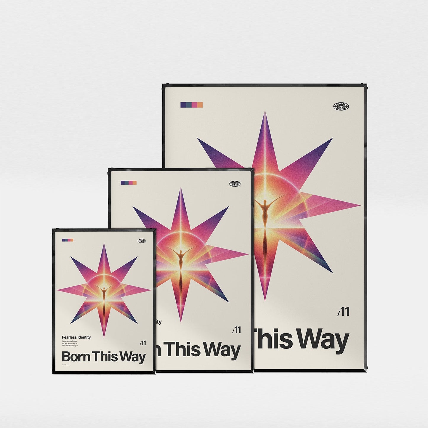 「Born This Way」音楽インスパイア アートポスター - Ink Jp