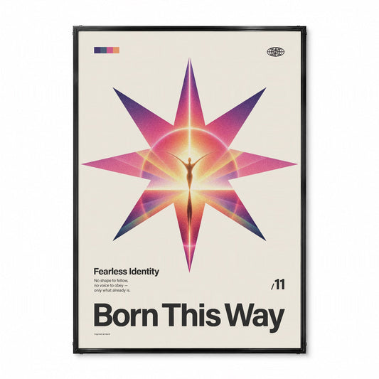 「Born This Way」音楽インスパイア アートポスター - Ink Jp
