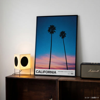 「CALIFORNIA Blue Hour」トラベルフォトポスター - Ink Jp