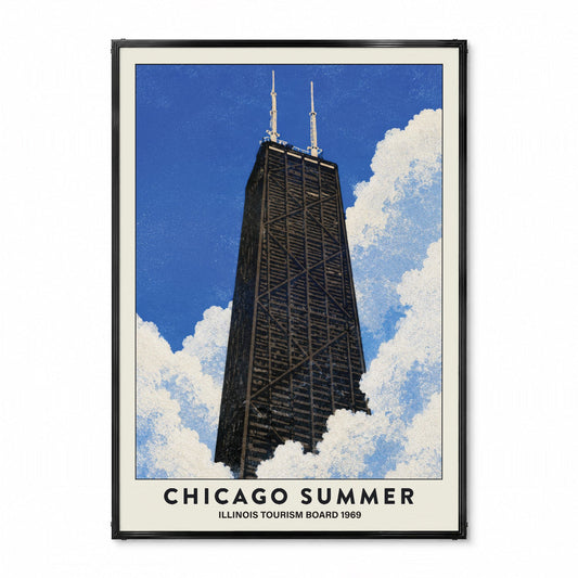 「CHICAGO SUMMER」ヴィンテージトラベルポスター - Ink Jp