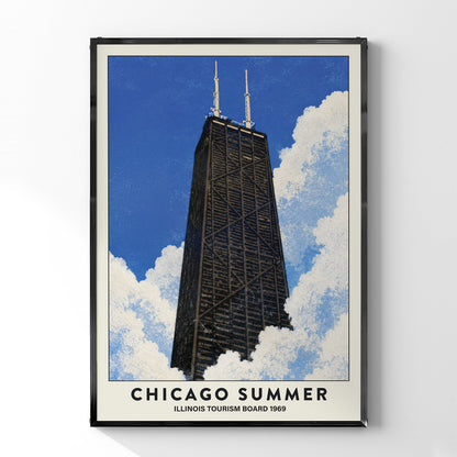 「CHICAGO SUMMER」ヴィンテージトラベルポスター - Ink Jp