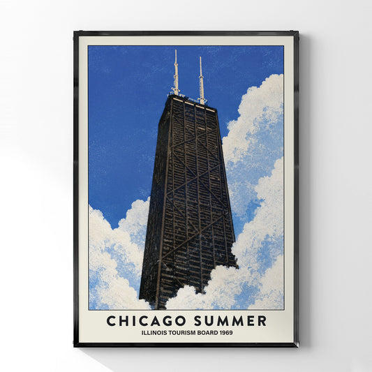 「CHICAGO SUMMER」ヴィンテージトラベルポスター - Ink Jp