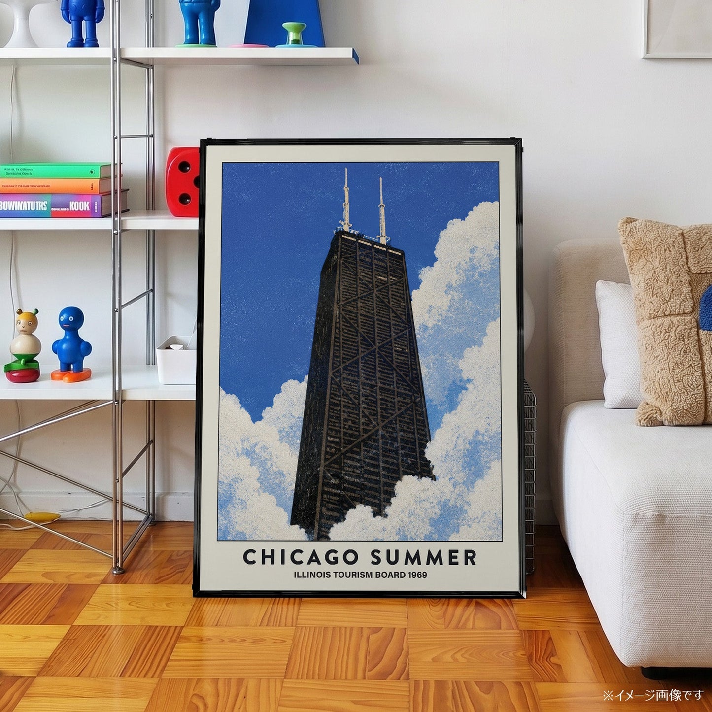 「CHICAGO SUMMER」ヴィンテージトラベルポスター - Ink Jp