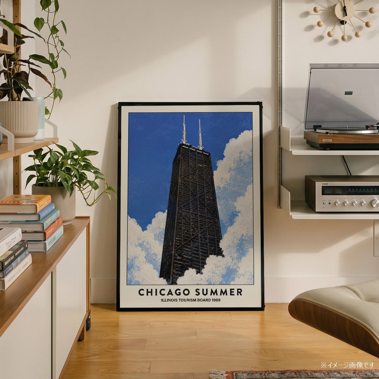 「CHICAGO SUMMER」ヴィンテージトラベルポスター - Ink Jp