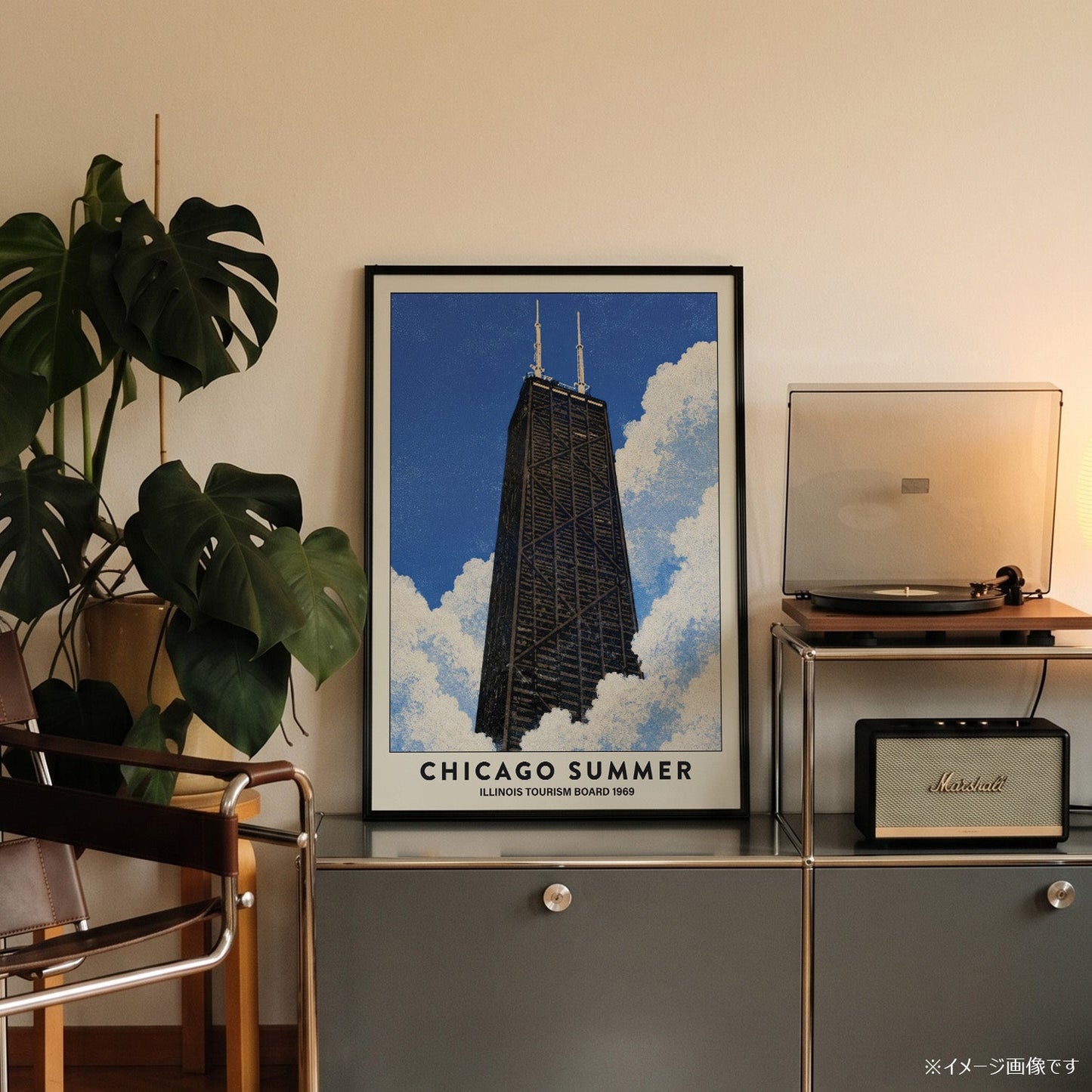 「CHICAGO SUMMER」ヴィンテージトラベルポスター - Ink Jp