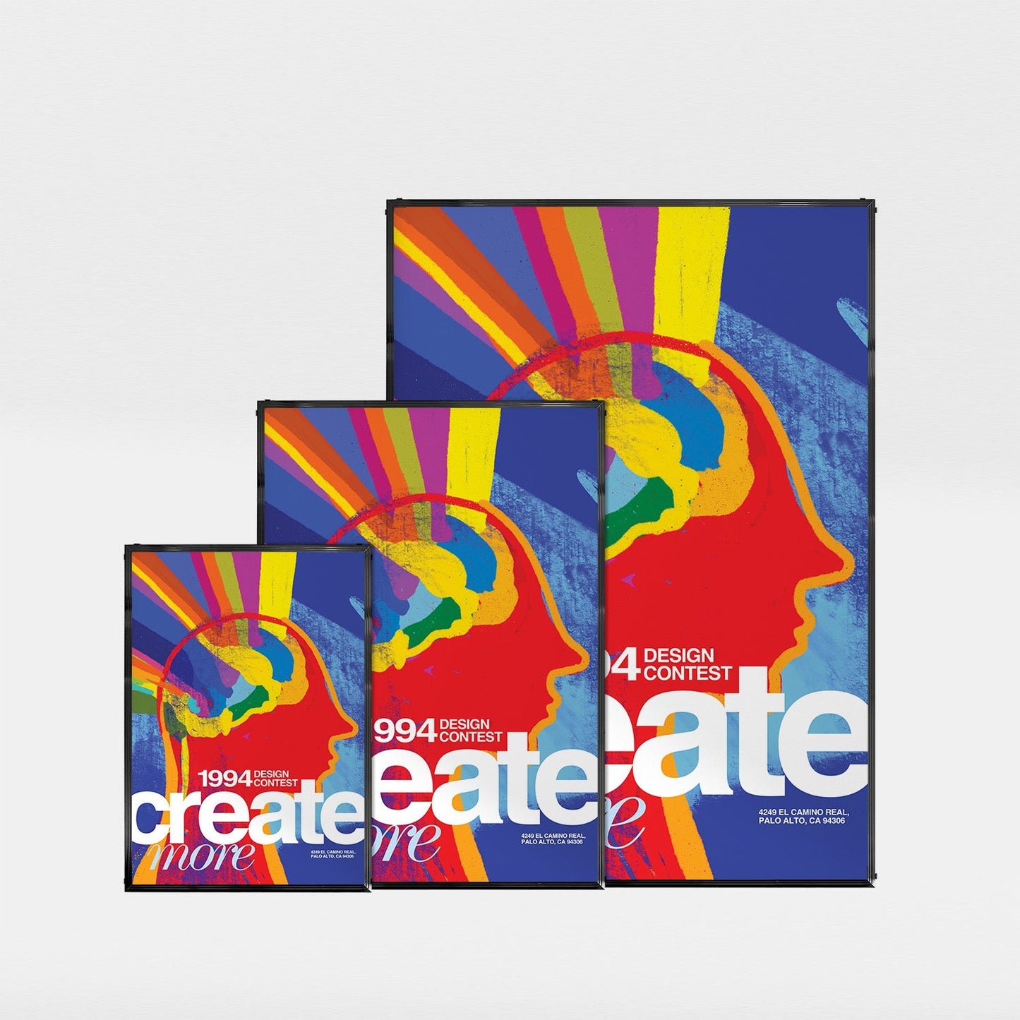 「create more」1994デザインコンテストポスター - Ink Jp