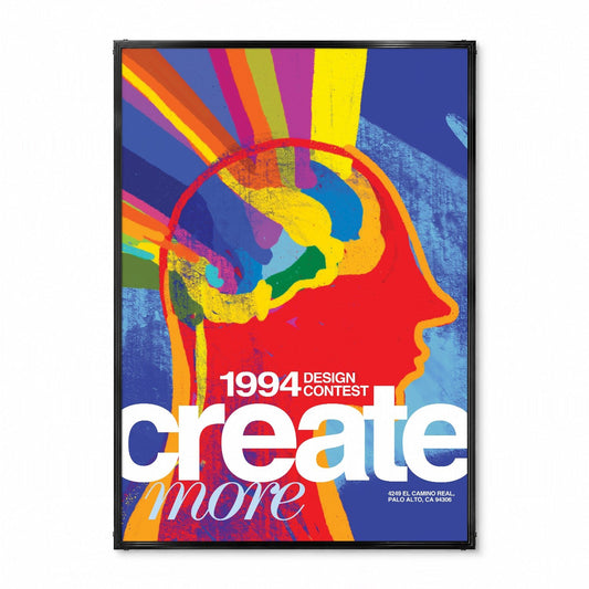 「create more」1994デザインコンテストポスター - Ink Jp