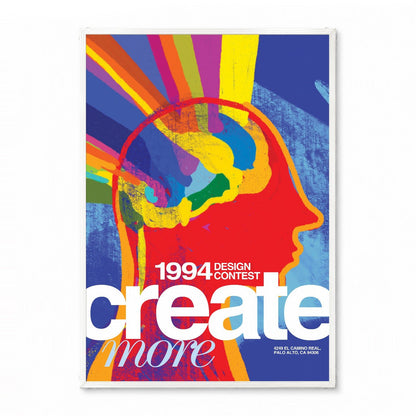 「create more」1994デザインコンテストポスター - Ink Jp
