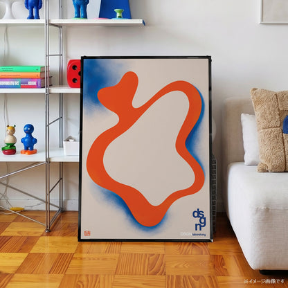 「DSGN Laboratory Orbit」グラフィックアートポスター - Ink Jp