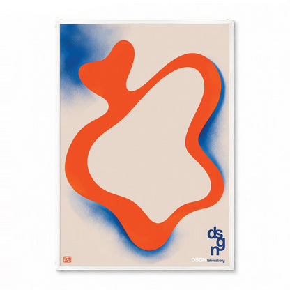 「DSGN Laboratory Orbit」グラフィックアートポスター - Ink Jp