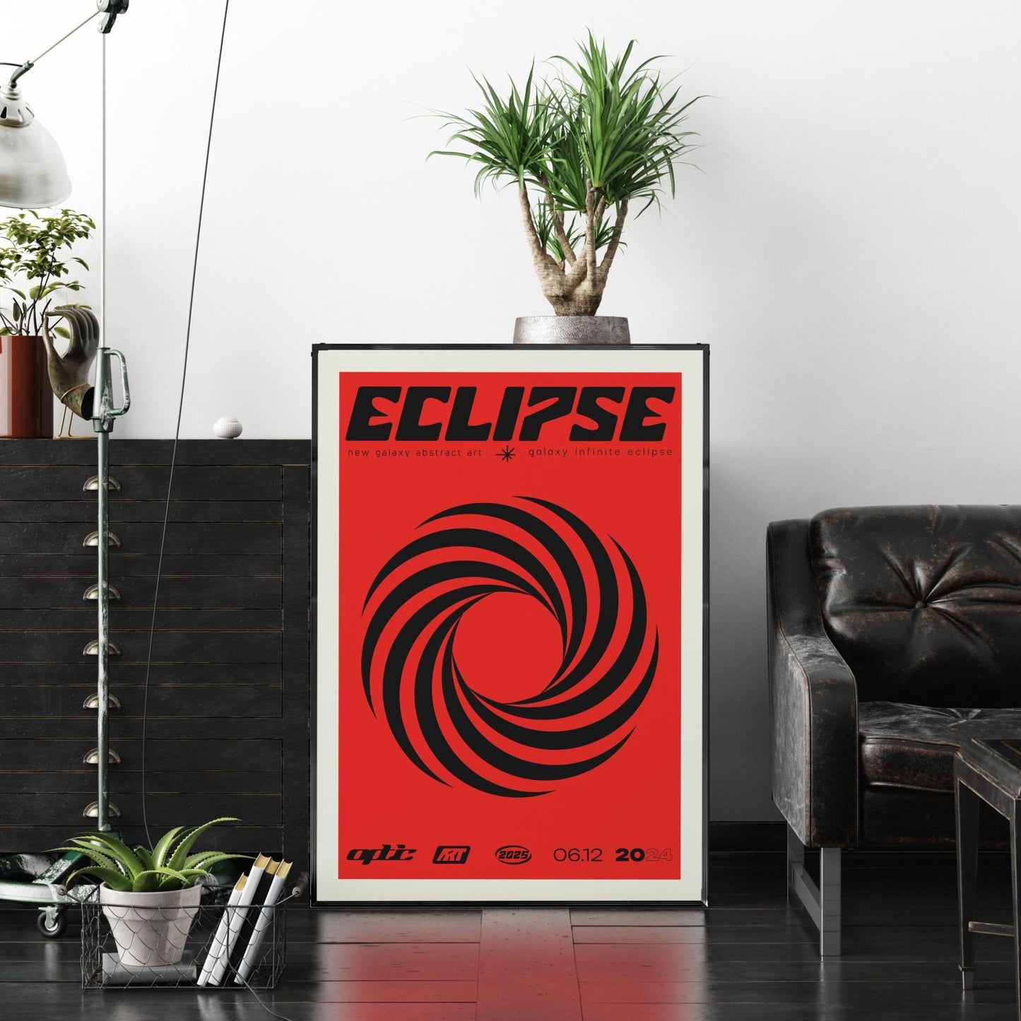 「ECLIPSE」グラフィックアートポスター - Ink Jp