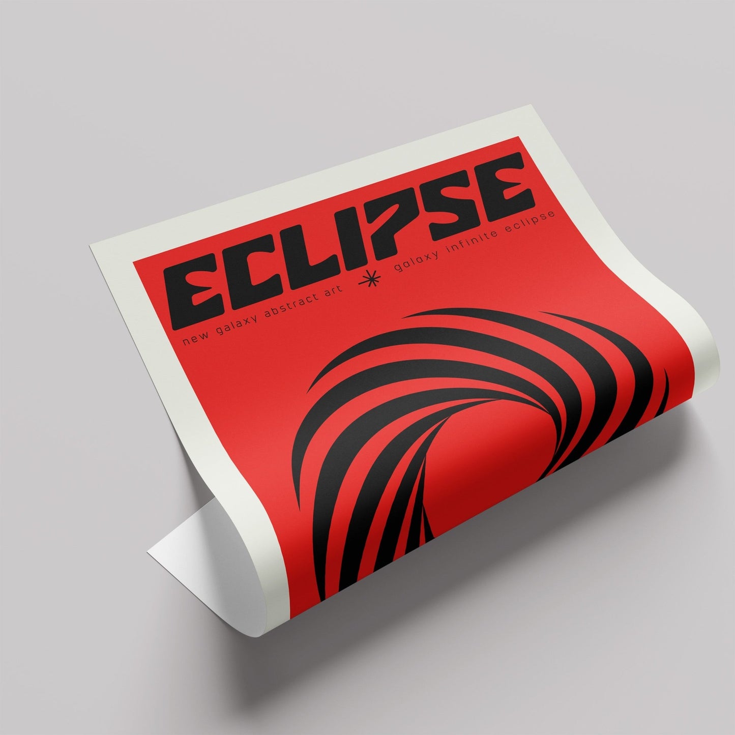 「ECLIPSE」グラフィックアートポスター - Ink Jp