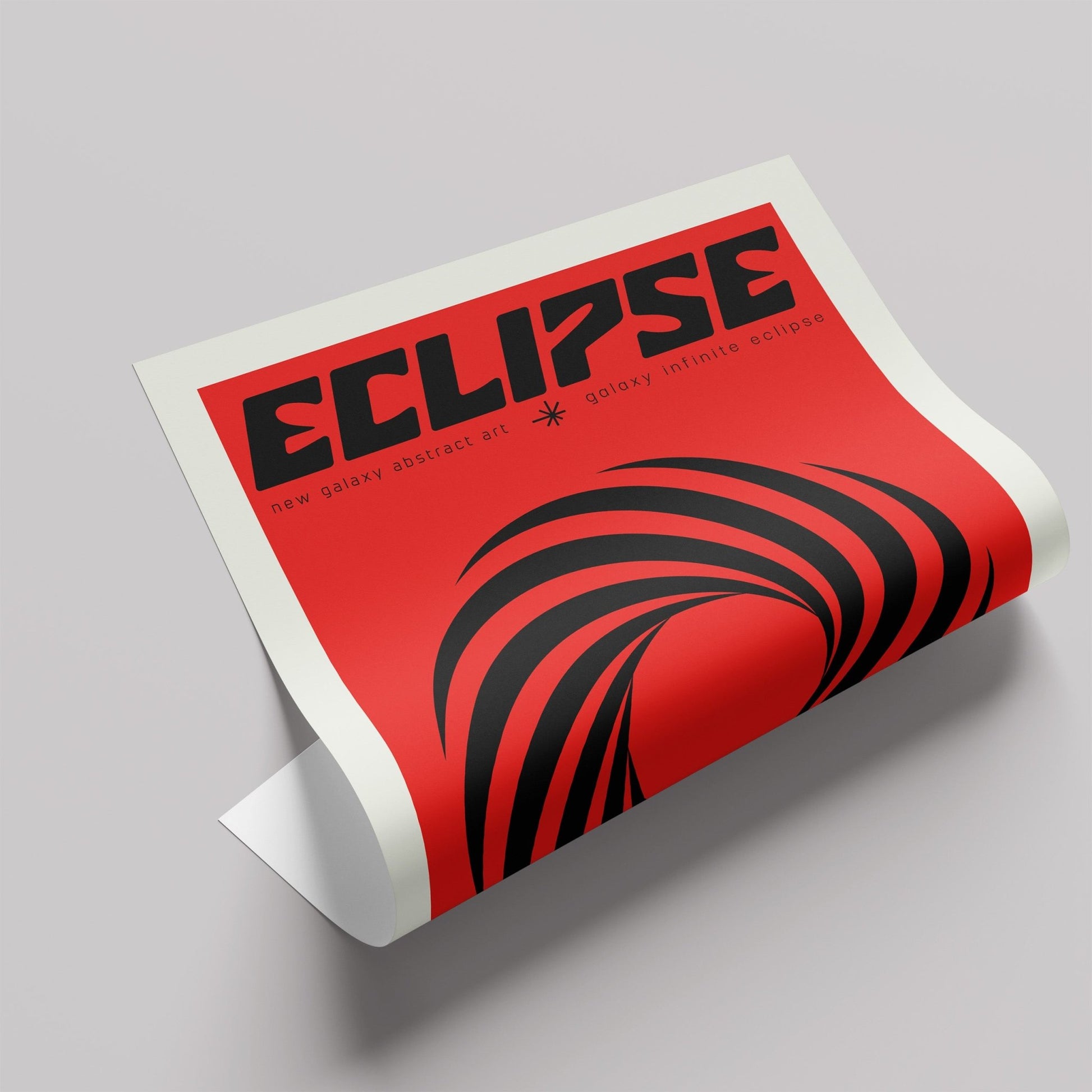 「ECLIPSE」グラフィックアートポスター - Ink Jp