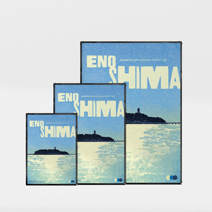 「ENOSHIMA」ヴィンテージトラベルポスター - Ink Jp