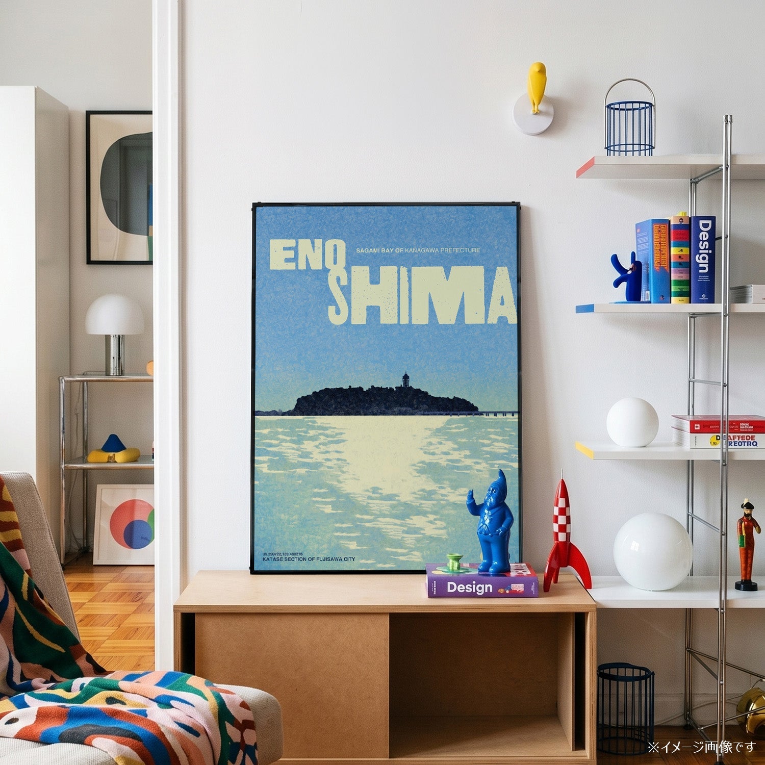 「ENOSHIMA」ヴィンテージトラベルポスター - Ink Jp