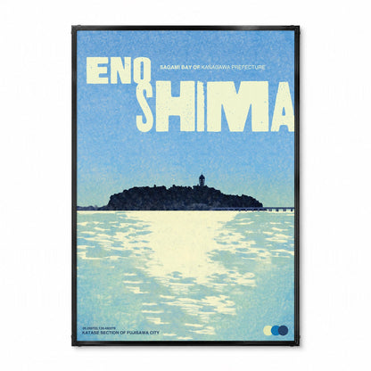 「ENOSHIMA」ヴィンテージトラベルポスター - Ink Jp
