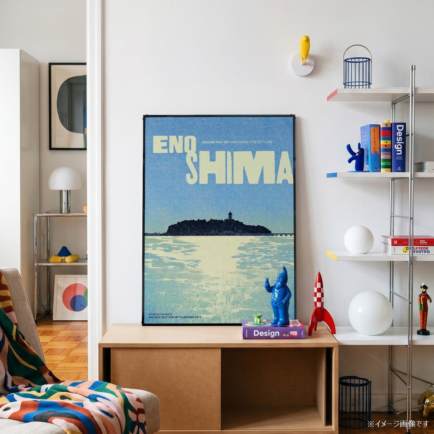 「ENOSHIMA」ヴィンテージトラベルポスター - Ink Jp