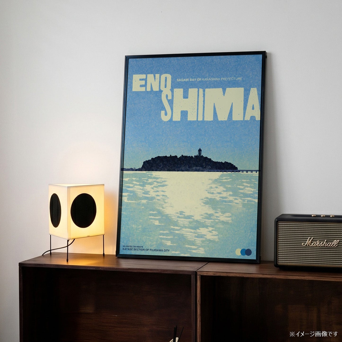 「ENOSHIMA」ヴィンテージトラベルポスター - Ink Jp