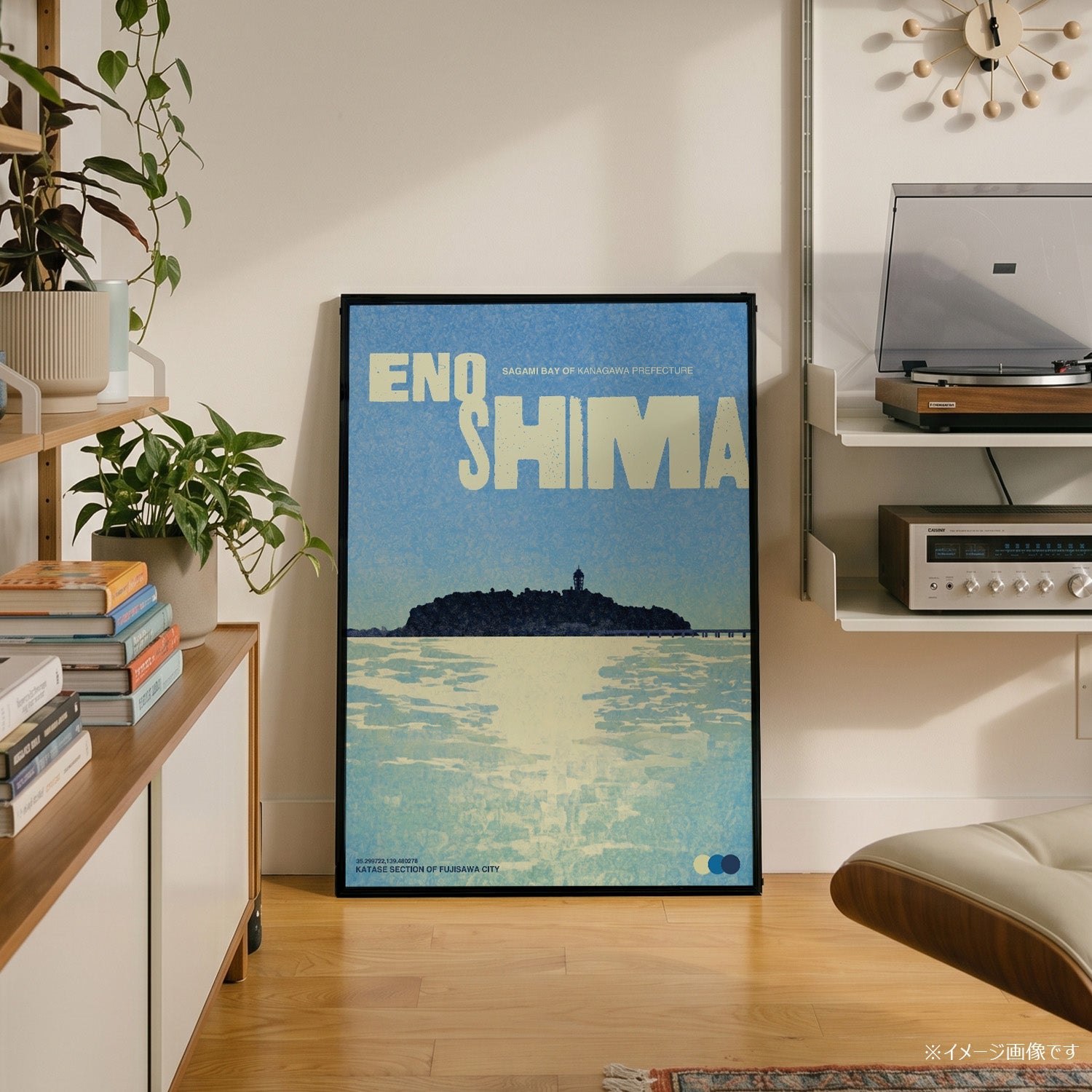 「ENOSHIMA」ヴィンテージトラベルポスター - Ink Jp