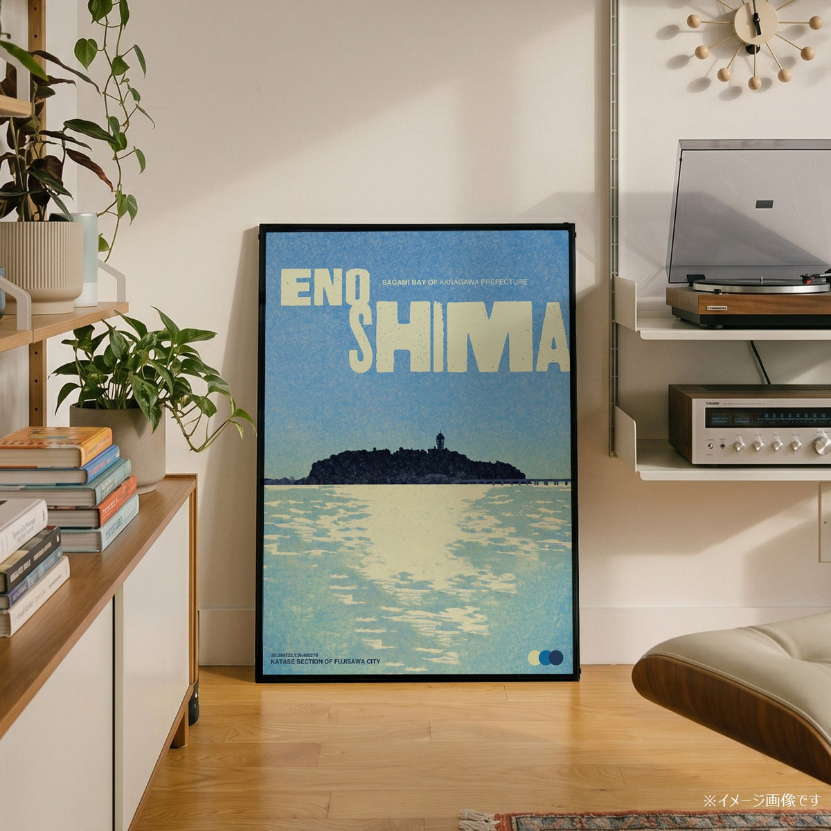 「ENOSHIMA」ヴィンテージトラベルポスター - Ink Jp