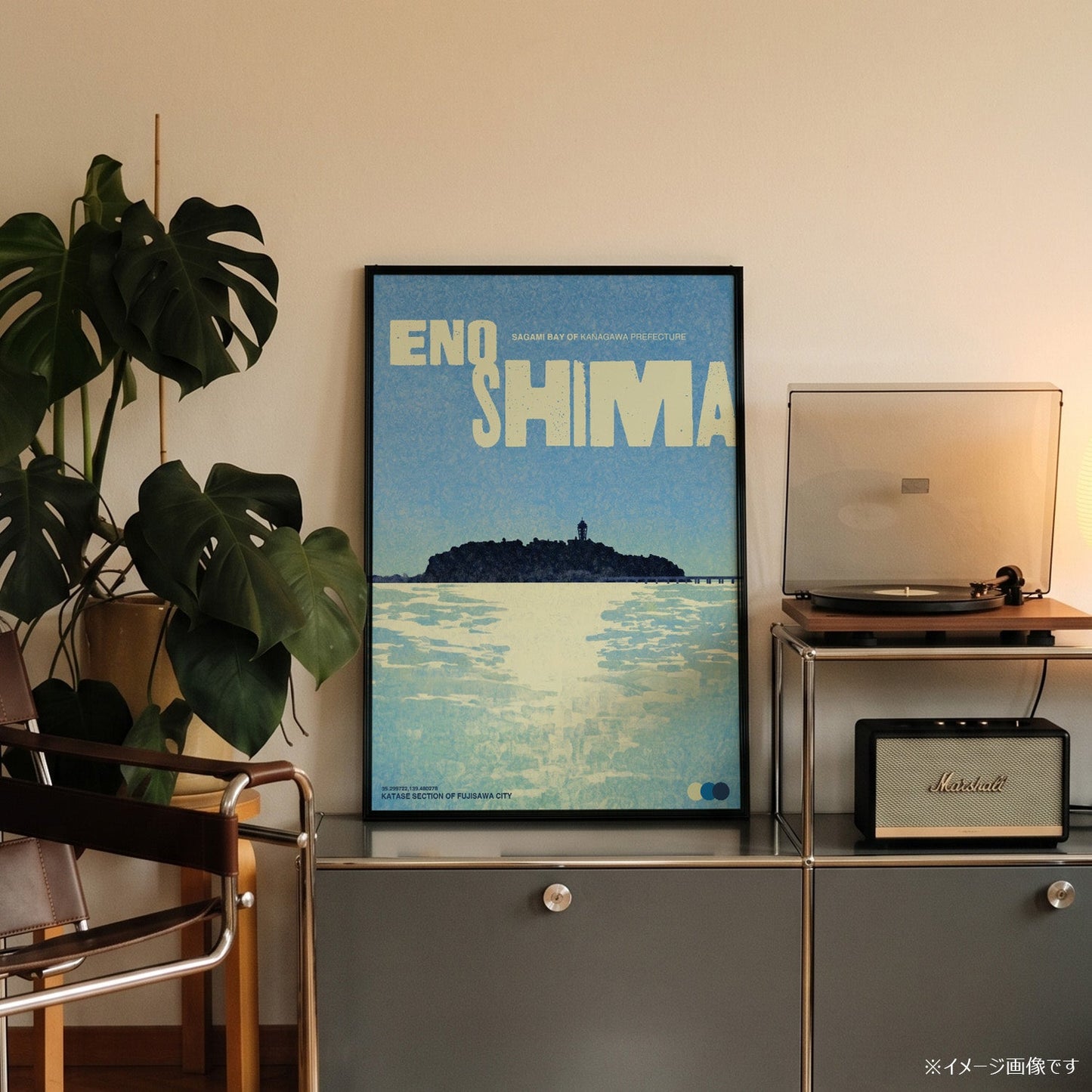 「ENOSHIMA」ヴィンテージトラベルポスター - Ink Jp