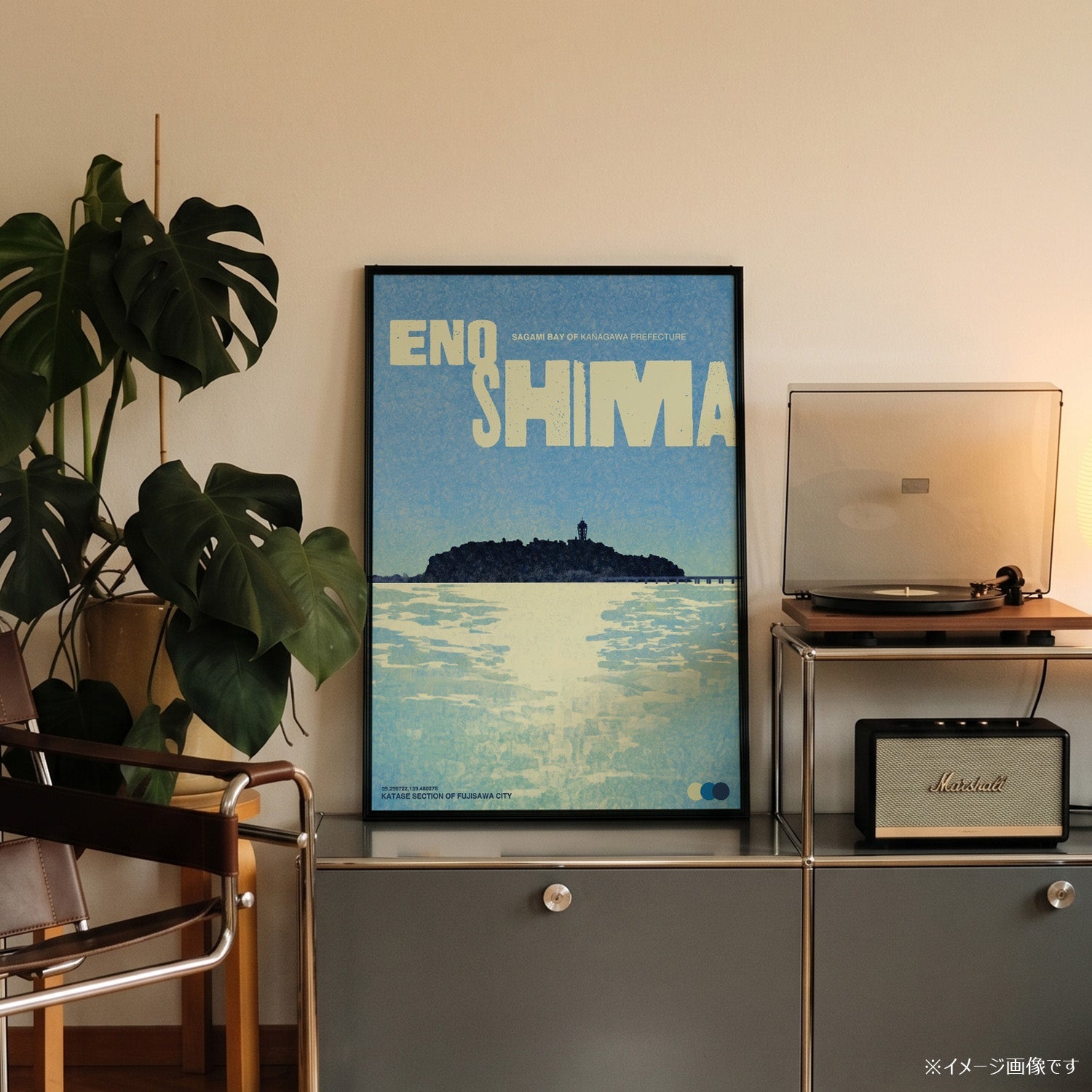 「ENOSHIMA」ヴィンテージトラベルポスター - Ink Jp
