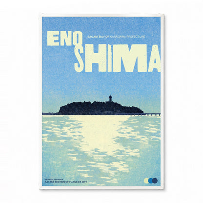 「ENOSHIMA」ヴィンテージトラベルポスター - Ink Jp