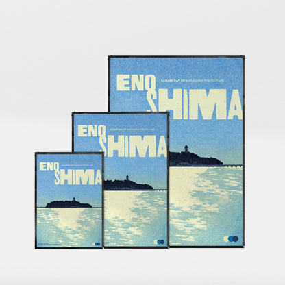 「ENOSHIMA」ヴィンテージトラベルポスター - Ink Jp