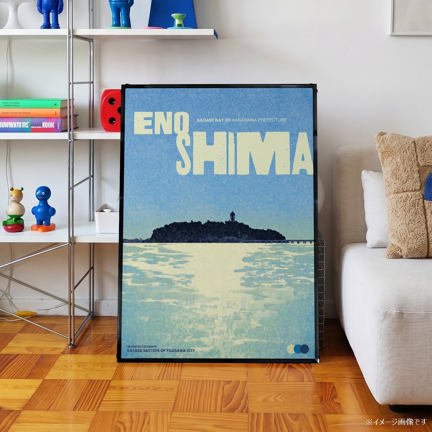 「ENOSHIMA」ヴィンテージトラベルポスター - Ink Jp