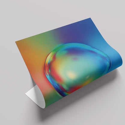 「Ephemeral」グラデーションアートポスター - Ink Jp