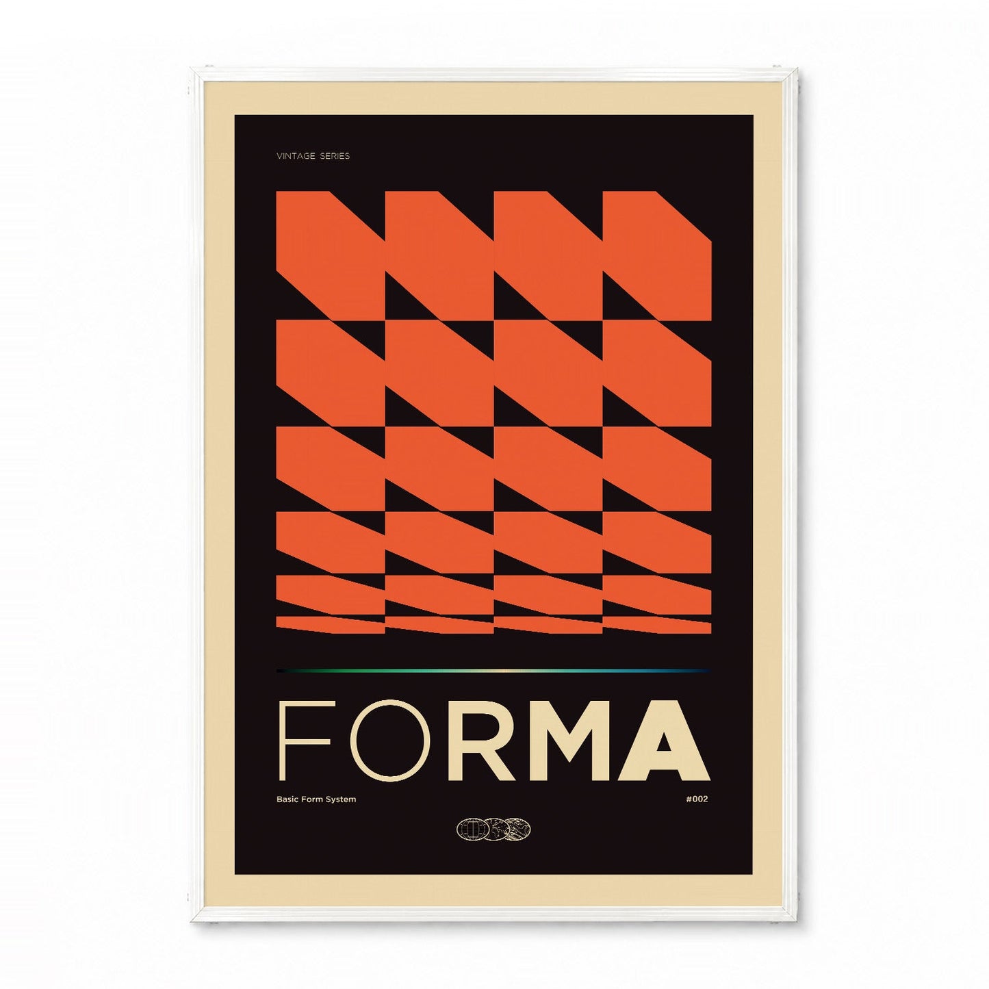 「FORMA 002 Vintage Series」グラフィックアートポスター - Ink Jp