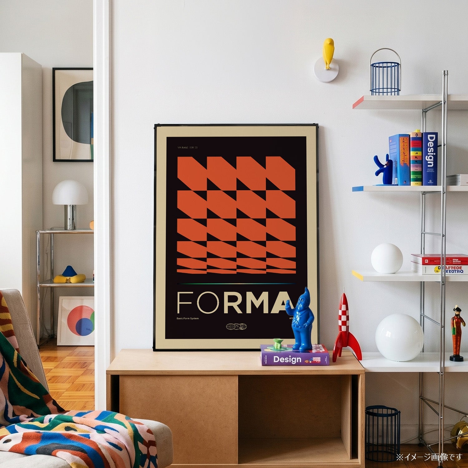 「FORMA 002 Vintage Series」グラフィックアートポスター - Ink Jp
