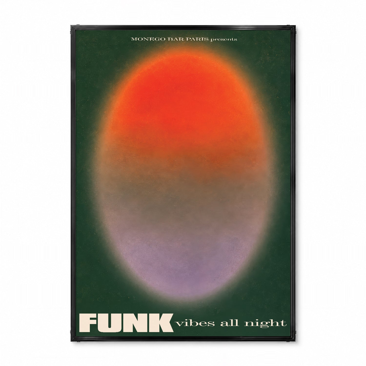 「FUNK vibes all night」ミュージックイベントポスター - Ink Jp